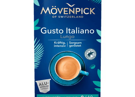 Mövenpick Gusto Italiano Lungo 57g, 10 Kapseln