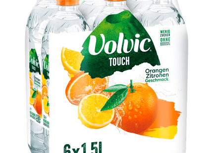 Volvic Touch Orange Zitrone 6x1,5l