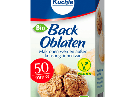 Küchle Bio Back Oblaten vegan 37g