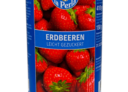 La Perla Erdbeeren leicht gezuckert 150g