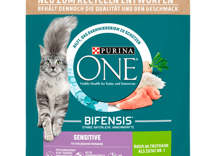 Purina One Bifensis Sensitive Truthahn 750g