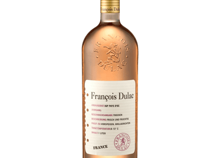 François Dulac Rosé Méditerranée frisch & fruchtig trocken 1l