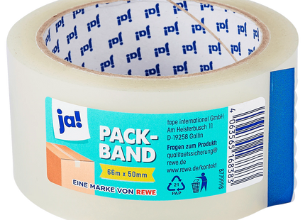 ja! Packband Transparent 60 x 50 mm