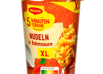 Maggi 5 Minuten Terrine Nudeln in Rahmsauce XL 83g