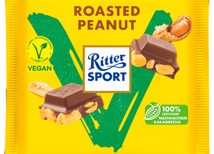 Ritter Sport Roasted Peanut vegan 100g