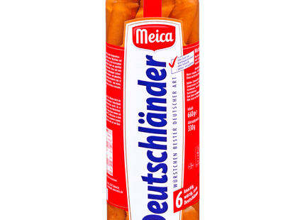 Meica Deutschländer Würstchen 330g, 6 Stück