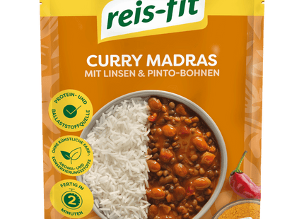 Reis-fit Feelgood Curry Madras 250g