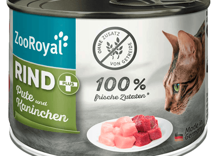 ZooRoyal Rind Plus Pute und Kaninchen 200g