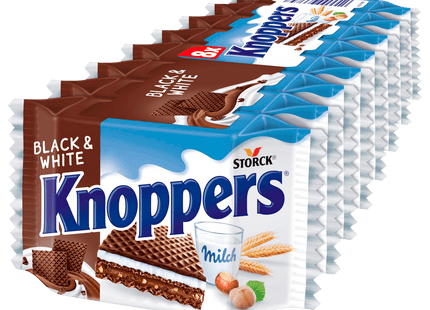 Knoppers Black & White 8x25g