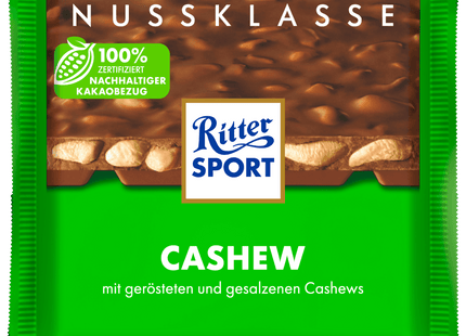 Ritter Sport Nussklasse Cashew 100g