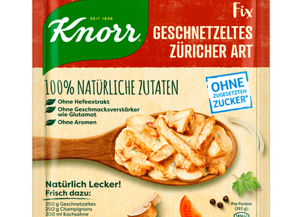 Knorr Fix Geschnetzeltes Züricher Art 30g