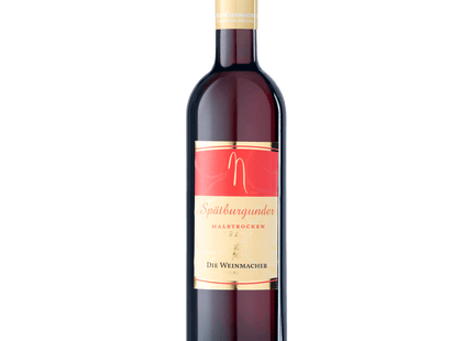 Die Weinmacher Rotwein Spätburgunder QbA halbtrocken 0,75l