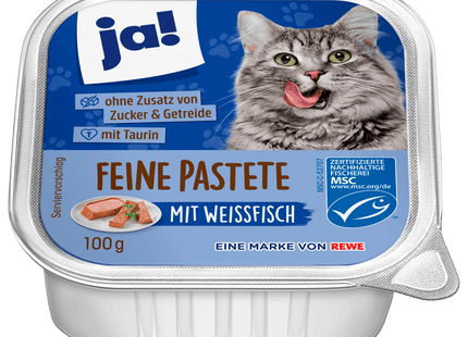 ja! Feine Pastete MSC Weissfisch 100g