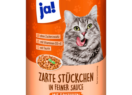 ja! Zarte Stückchen in feiner Sauce Truthan 415g