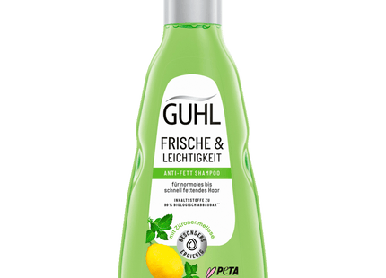 Guhl Frische & Leichtigkeit Anti-Fett Shampoo mit Zitronenmelisse 250ml