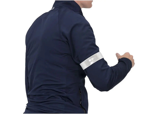 38 cm langes RFX™ Johan Schnapparmband: Reflektierendes Sicherheitszubehör in Weiß TK Gruppe® Grosshandel 