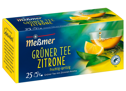 Meßmer Grüner Tee Zitrone 44g, 25 Beutel