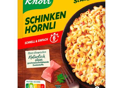 Knorr Hüttenschmaus Schinken Hörnli 155g