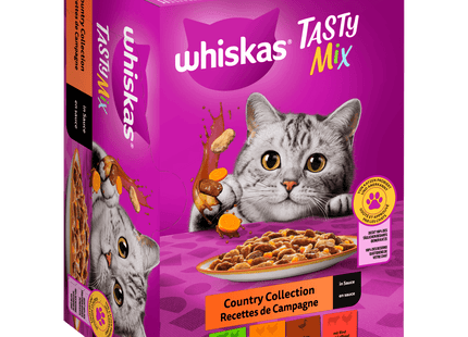 Whiskas Portionsbeutel Multipack Tasty Mix Country Collection in Sauce 12x85g