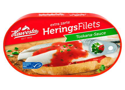 Hawesta Heringsfilets in Toskana-Sauce 200g