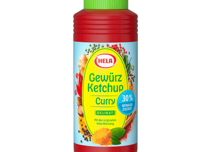 Hela Gewürzketchup 30% weniger Zucker 300ml