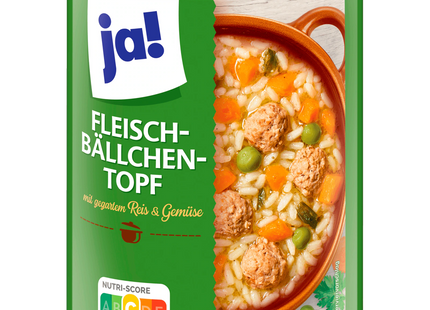 ja! Fleischbällchen-Topf 800g