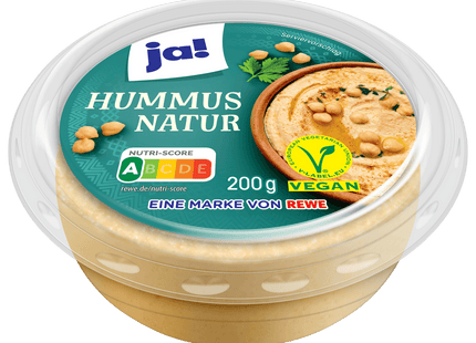 ja! Hummus natur vegan 200g