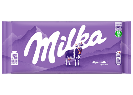 Milka Schokolade Alpenmilch 100g