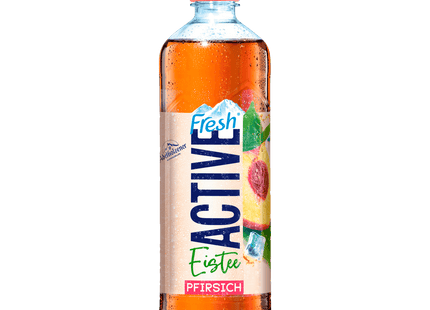 Adelholzener Eistee Pfirsich Active fresh 0,75l