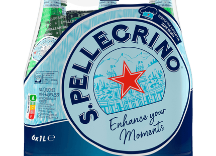 San Pellegrino Mineralwasser Medium 6x1l