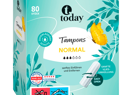 Today Tampons Normal 80 Stück