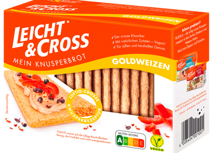 Leicht&Cross Knusperbrot Weizen 125g