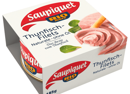 Saupiquet Thunfisch-Filets Naturale ohne Öl 130g