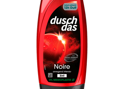 Duschdas 3-in-1 Duschgel & Shampoo Noire 225ml