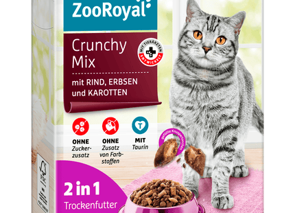 ZooRoyal Crunchy Mix mit Rind 800g