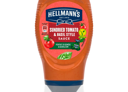 Hellmann's Sundried Tomato & Basil Sauce vegan 250ml