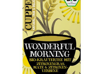 Cupper Bio Tee Wonderful Morning 35g, 20 Beutel