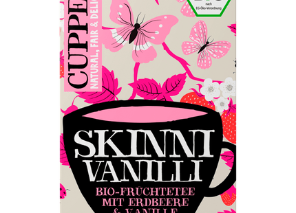 Cupper Bio Tee Skinni Vanilli 40g, 20 Beutel