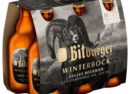 Bitburger Winterbock Hell 6x0,33l