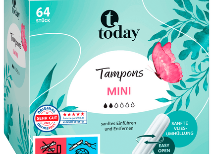 Today Tampons Mini Comfort 64 Stück