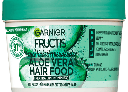 Garnier Fructis Spülung Aloe Vera Hair Food 3in1 Maske 400ml