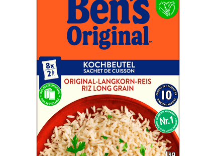 Ben's Original Spitzen-Langkorn-Reis im Kochbeutel 1kg