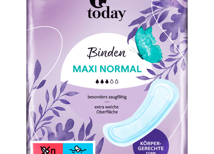 Today Binden Maxi Normal 20 Stück