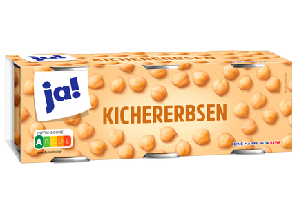 ja! Kichererbsen 390g