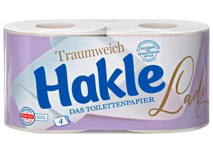 Hakle Traumweich Lady 4-lagig 2x130 Blatt