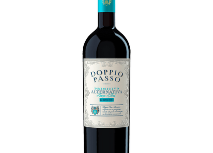 Doppio Passo Rotwein süß Primitivo alkoholfrei 0,75l