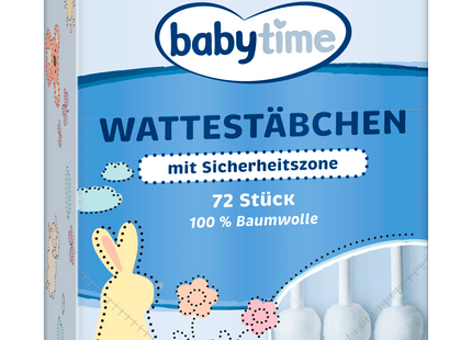 Babytime Sicherheits- wattestäbchen