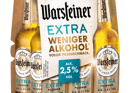 Warsteiner Extra Pilsner 6x0,33l