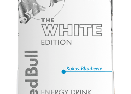 Red Bull White Edition Kokos Blaubeere 4x0,25l