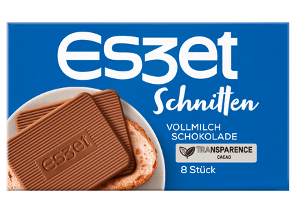 Eszet Schnitten Vollmilch 75g